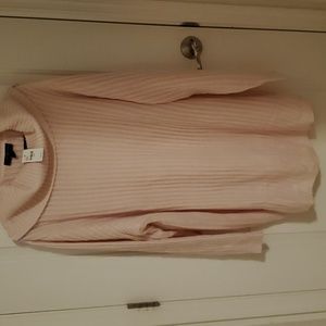 Lane Bryant light pink sweater